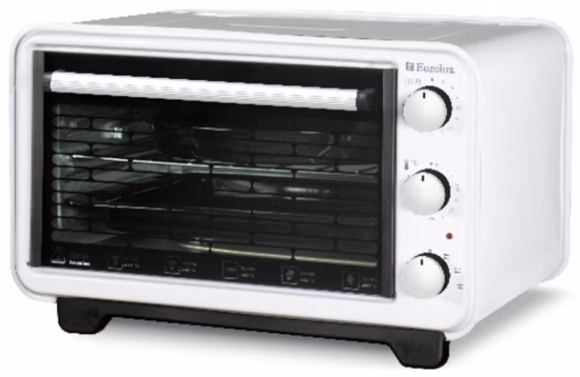 Электрическая печь Eurolux EMNG36W, 36 л, 1500 Вт, Белый